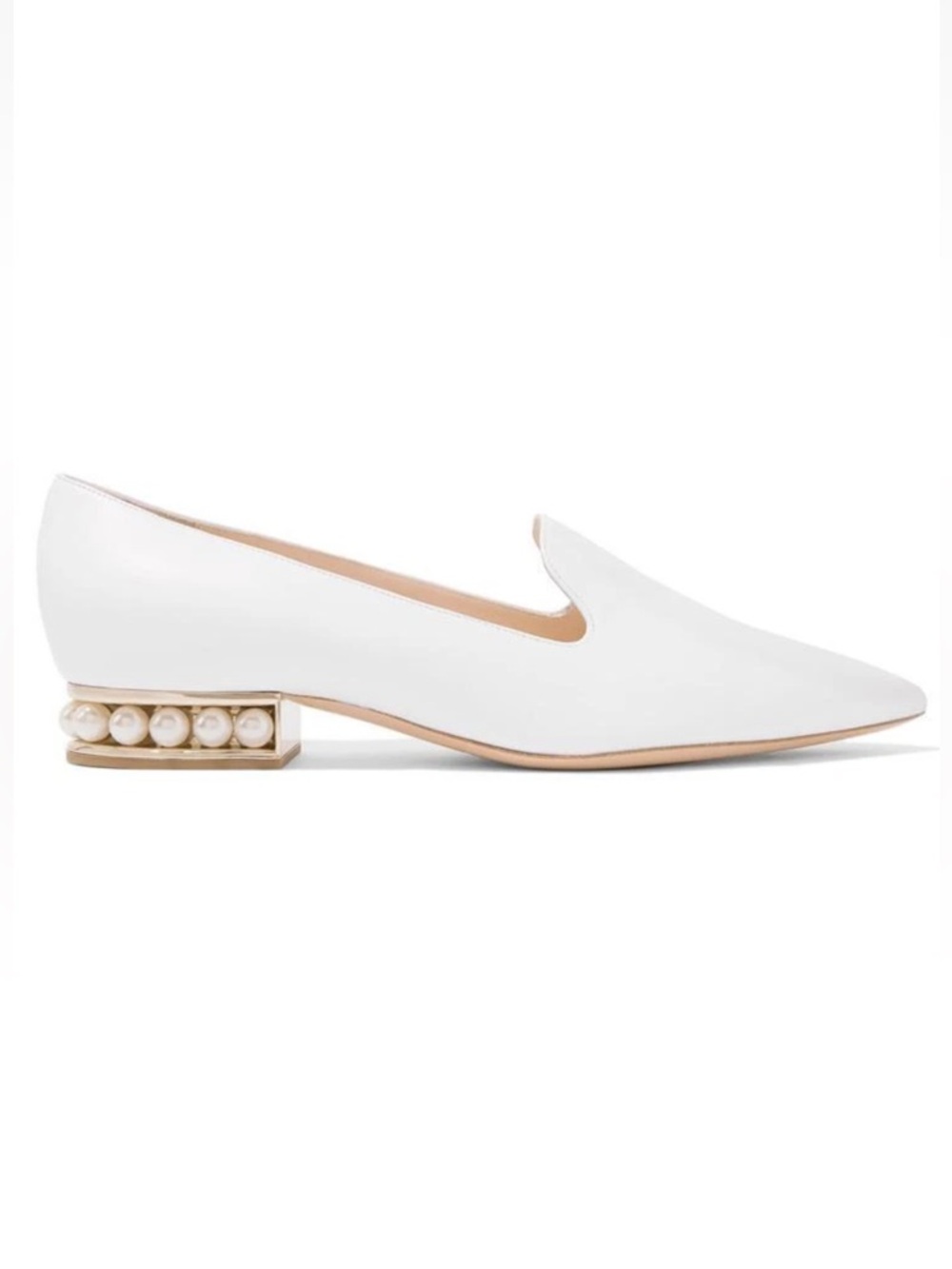 Nicholas Kirkwood Leather & Pearl Flats - Picture 8 of 8